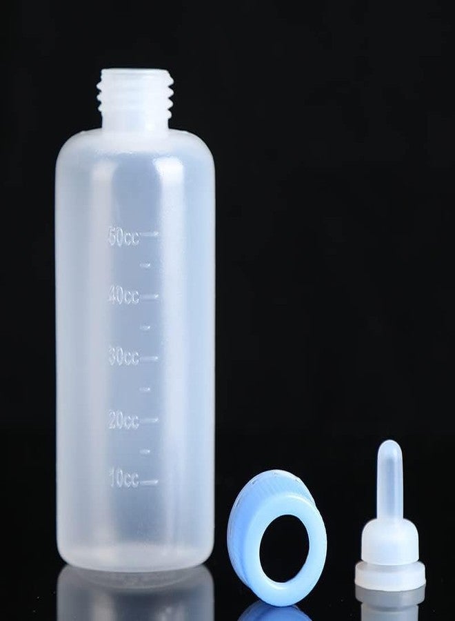TRADESK Anky Plastic Pet Care Feeding Bottle with Nipple and Cleaning Brush| Milk and Water Feeder for Puppies, Rabbit, and Cat Kitten (Color May Vary) - Image 4